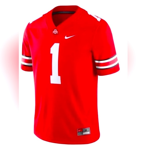 Nike Other - NIKE OHIO STATE BUCKEYES DRI FIT FOOTBALL JERSEY SIZE MEDIUM